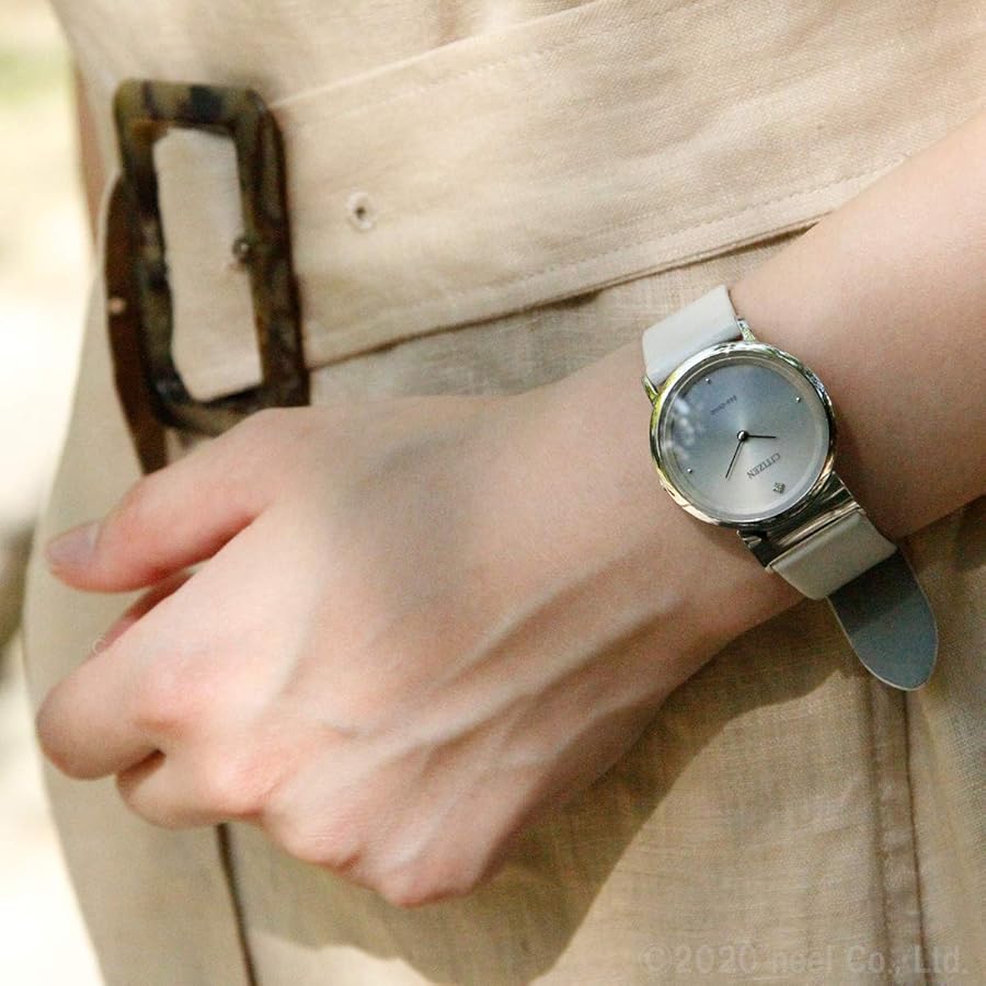 【美品】シチズン エル EG7071-11A ソーラー時計 稼動品 CITIZEN L Ambiluna Collection シチズン エル アンビリュナ